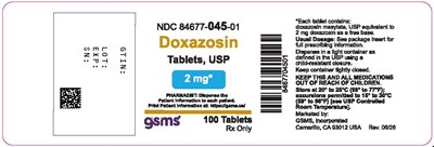 84677-045-01ol- Doxazosin Tablet 2mg 100ct.jpg (84677 045 01ol  Doxazosin Tablet 2mg 100ct)